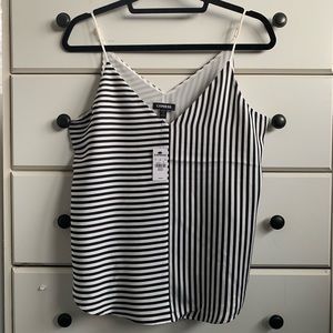 Express Tops - EXPRESS STRIPED CAMI - SIZE S Express Tops - EXPRESS STRIPED CAMI - SIZE S